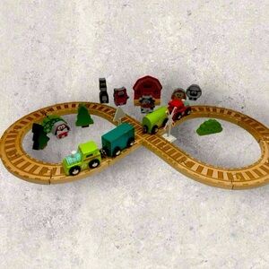 J’adore Train Set Wood Kids 3+ Toy Puzzle